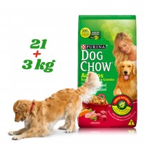 Dog Chow Adulto 21+3 Kg y Snacks